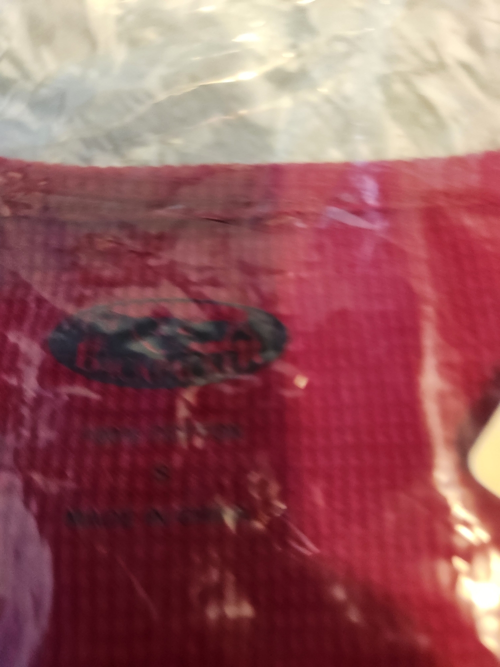 Backpacker's Red Ribbed Long Sleeve Tee - Picture 4 of 10